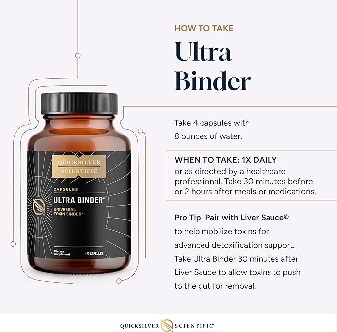 Quicksilver Ultra Binder Capsules (120 Count)