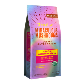compare product Chaga Ashwagandha Butterscotch Cream Mushroom Herbal Coffee