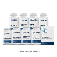 Cellcore CA Support Kit 3-Month Protocol (Treats  Yeast Overgrowth, Gut Imblances)