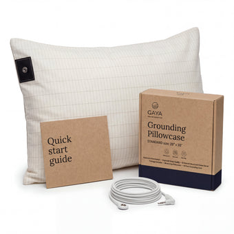 compare product GAYA™ Grounding Pillow Case - Off White