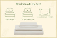 Organic Sateen Bed Sheets Set