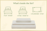 Organic Sateen Bed Sheets Set