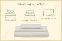 Organic Sateen Bed Sheets Set