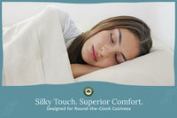 Organic Sateen Bed Sheets Set