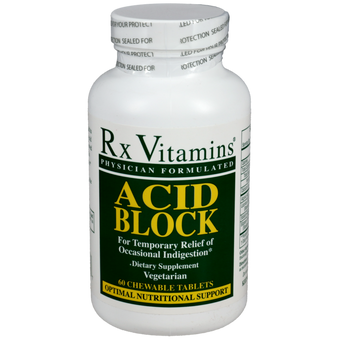 compare product Acid Block Chewable Tablets