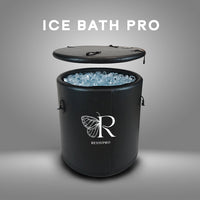 Portable Ice Bath Tub Pro - Water Chiller Compatible Cold Plunge Easy Recovery Solution