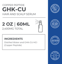 GHK-Cu Copper Peptide Hair & Scalp Serum