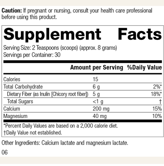 Standard Process Prebiotic Inulin