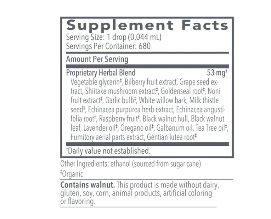 Biocidin® Liquid: Broad-Spectrum Liquid Formula