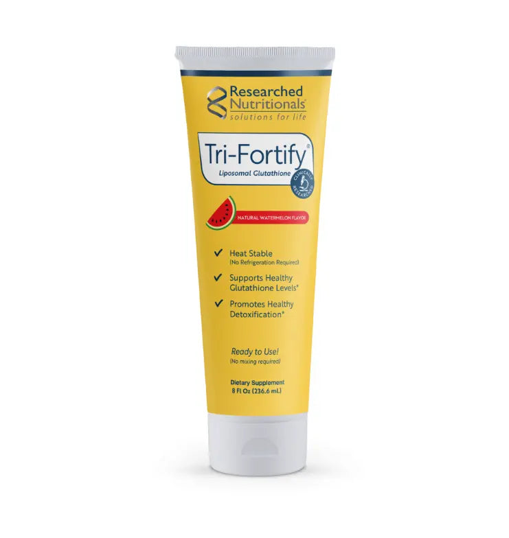 Research Nutritional's Tri-Fortify Watermelon Flavor: Liposomal Glutathione Tube