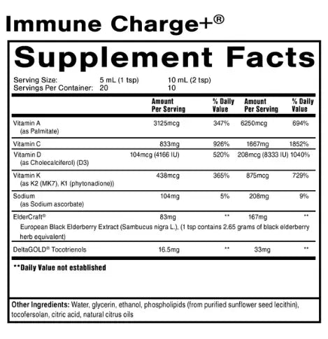 Quicksilver Immune Charge+ 100 mL