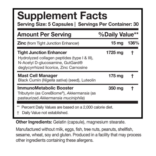 Researched Nutritionals RenewGut Thrive