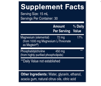 Quicksilver Liposomal Magtein (Mag L-Threonate) 450 ml