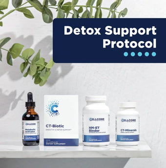 compare product Cellcore Detox Support Protocol (Full 4 Month Kit)