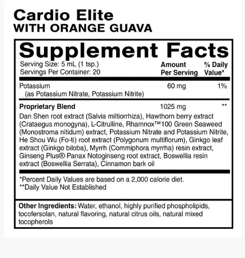 Quicksilver Cardio Elite (Heart Health AND Amazing for Pre-Workout!)