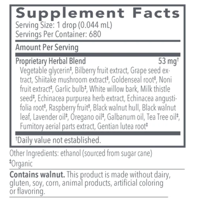 Biocidin Botanicals Remove (Gut Balancing, Biofilm Breaker)