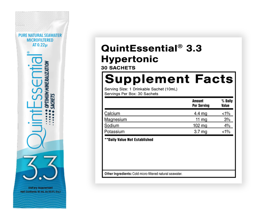 Quicksilver QuintEssential 3.3 Sachets
