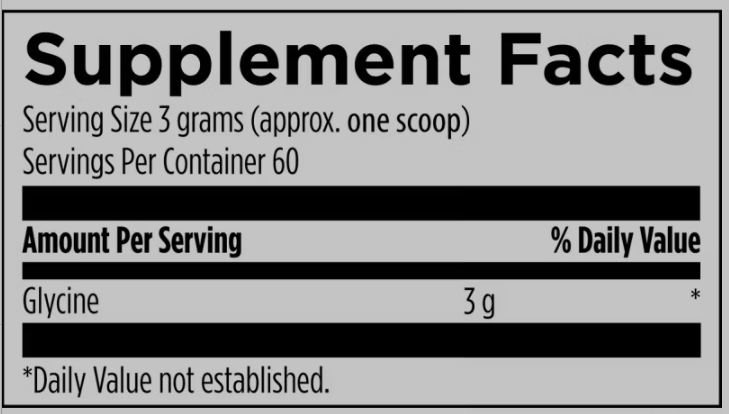 Designs For Health Glycine Powder
