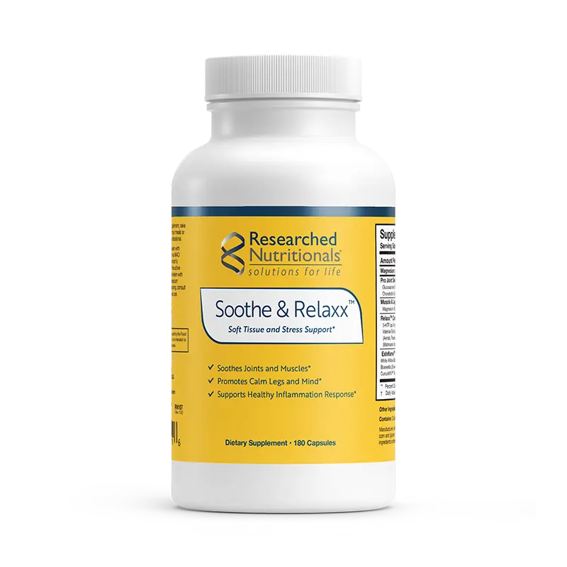 Researched Nutritionals Soothe & Relaxx (Joint & Tissue Health)