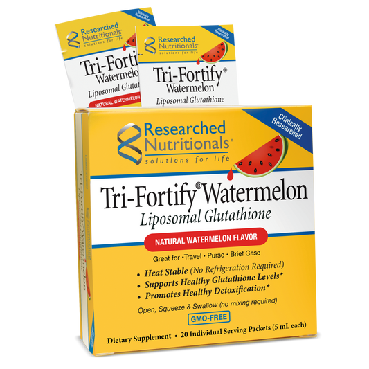 Research Nutritional's Tri-Fortify Watermelon Flavor: Box of 20 Individual Serving Packets