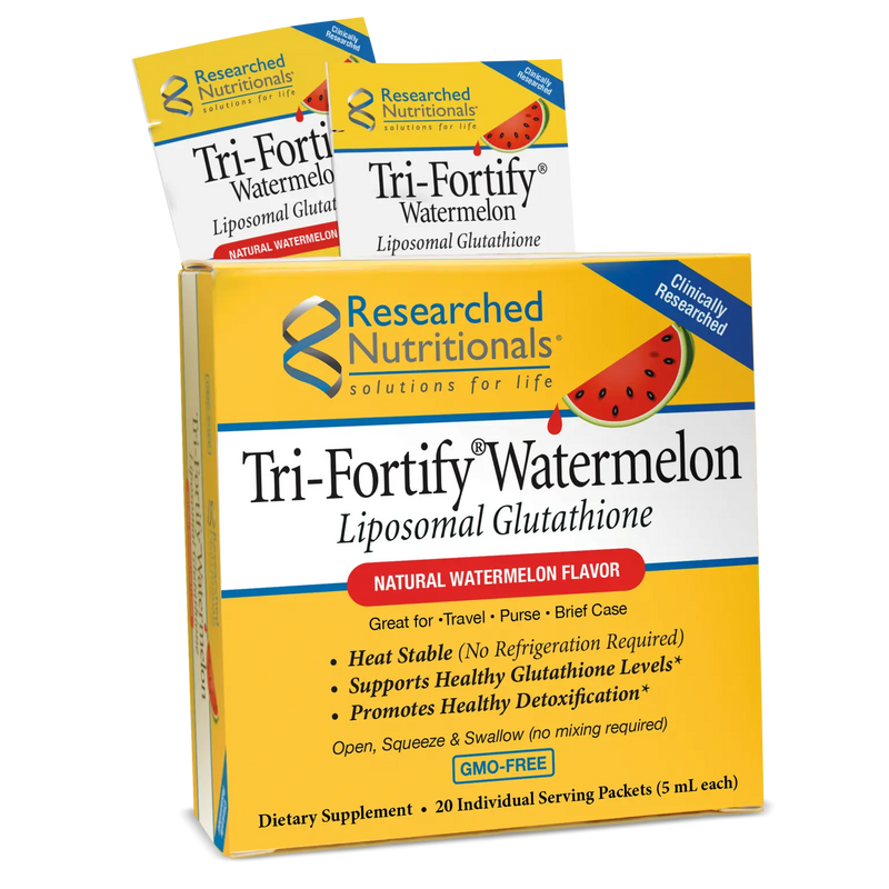 Research Nutritional's Tri-Fortify Watermelon Flavor: Box of 20 Individual Serving Packets