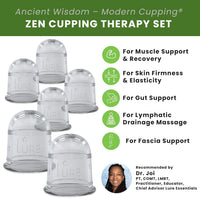 ZEN Cupping Therapy Set - 6 Cups