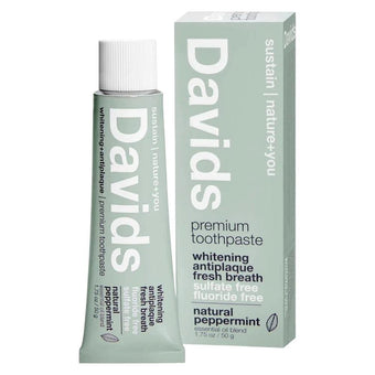 compare product Davids - 'Peppermint' Premium Toothpaste (5.25OZ)