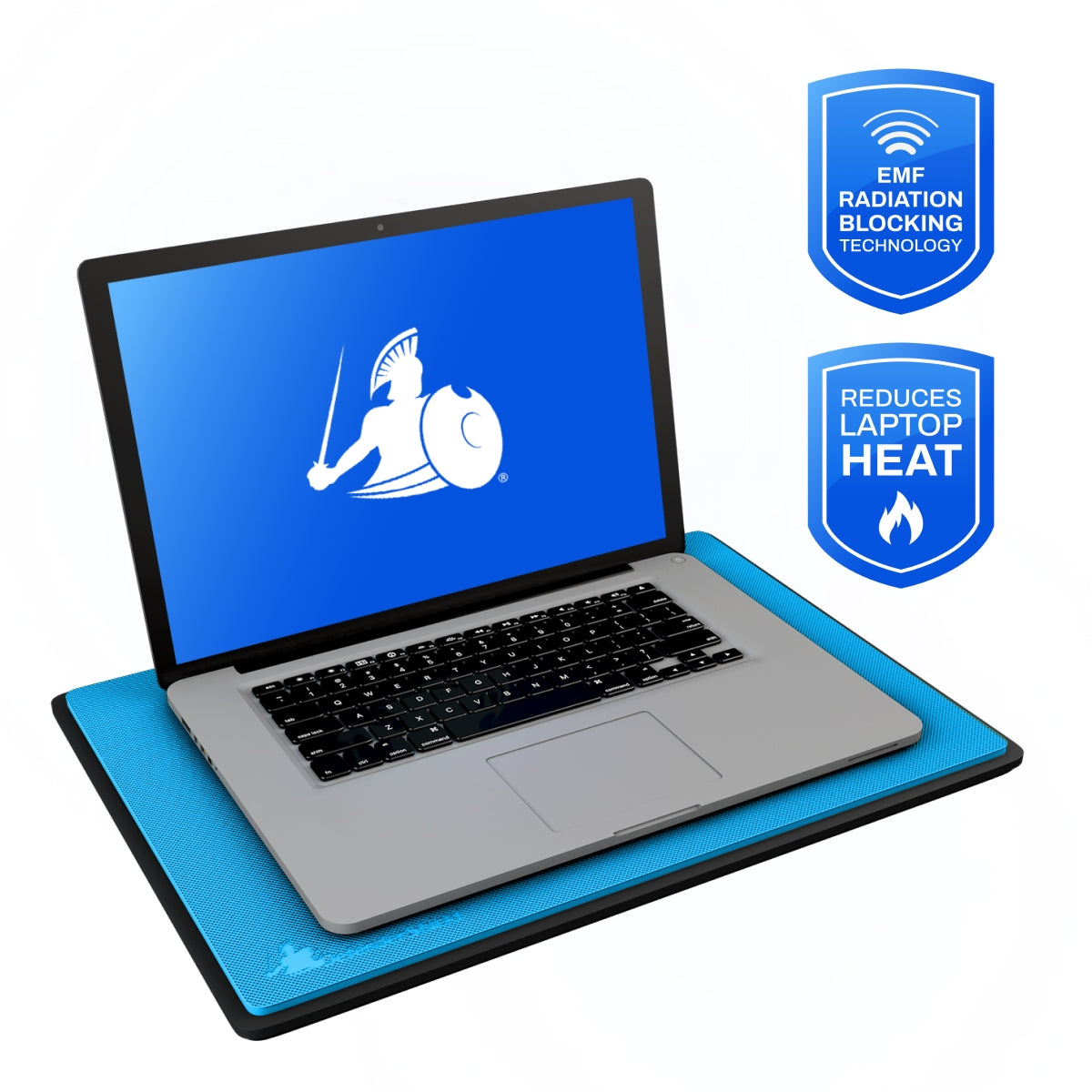 DefenderPad® Laptop EMF Radiation + Heat Shield — Full-Spectrum Shielding with Thermal Barrier