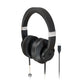 EMF Radiation-Free Air Tube Over-Ear Headphones with Built-In Mic and Full-Range Stereo Sound