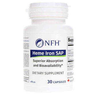 compare product NFH Heme Iron SAP (For Low Iron/Ferritin) 30 Capsules
