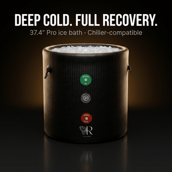 compare product Portable Ice Bath Tub Pro - Water Chiller Compatible Cold Plunge Easy Recovery Solution