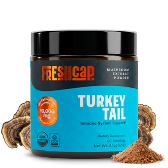 compare product Organic Turkey Tail Mushroom Powder