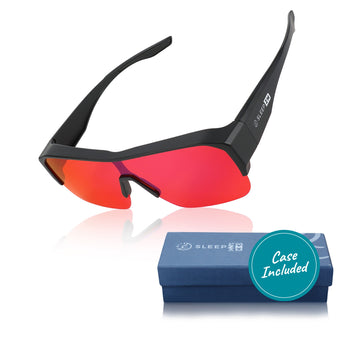 compare product Night-time Max XXL Fit Over Blue Light Blocking Glasses - Black
